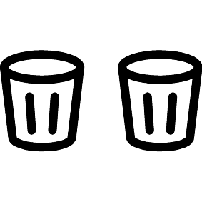 Geschossenes Glas